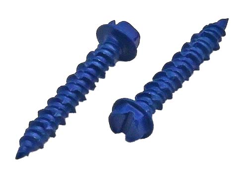 SCREW -CONCRETE -HEX -BLUE