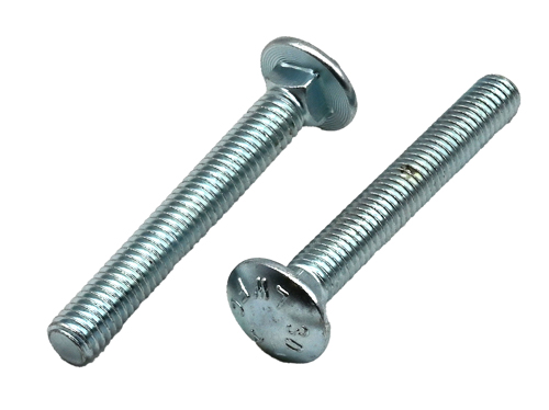 BOLTS -CARRIAGE -GA -ZINC