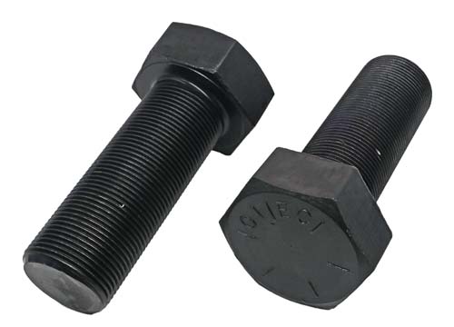 1-1/2 -12 X 4 PLAIN FINISH HEX HEAD BOLT GRADE 8