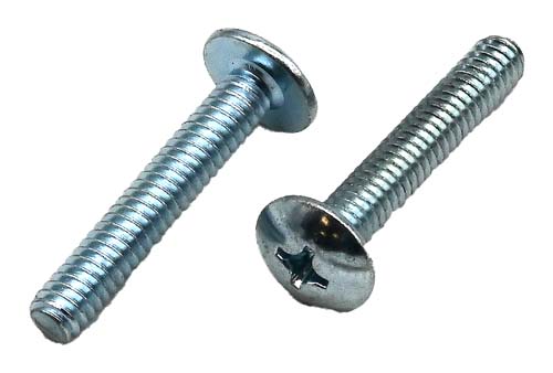 1/4-20 X 1/2 ZINC PLATED PHILLIPS TRUSS HEAD MACHINE SCREW