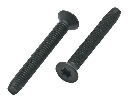 F-68024 5/16-18 X 2-1/2 PHOSPHATE FLAT HEAD 6-LOBE T-40 FLOORBOARD SCREW TYPE F