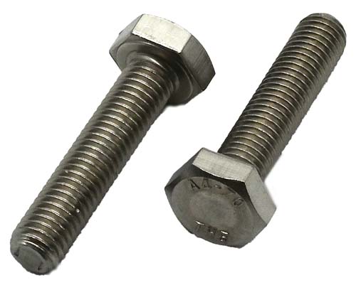 BOLTS -HEX -GA4 -STAINLESS