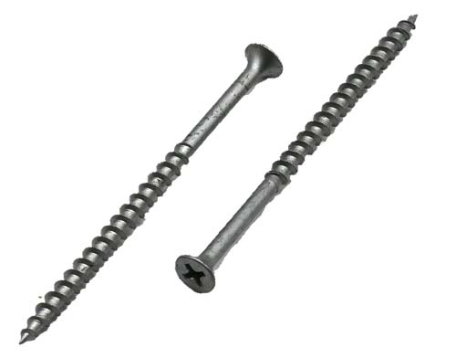 F-88606-D #8 X 3 DACROTIZED SQUARE DRIVE DECK SCREW