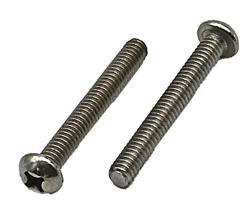 1/4-20 X 2 STAINLESS STEEL PHILLIPS ROUND HEAD MACHINE SCREW GRADE 304 (18-8)