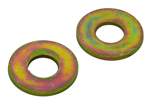F-93444 1 ZINC/YELLOW USS (LARGE) FLAT WASHER GRADE 8