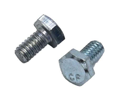 1/4-20 X 1/2 ZINC PLATED HEX HEAD BOLT A307 GRADE A