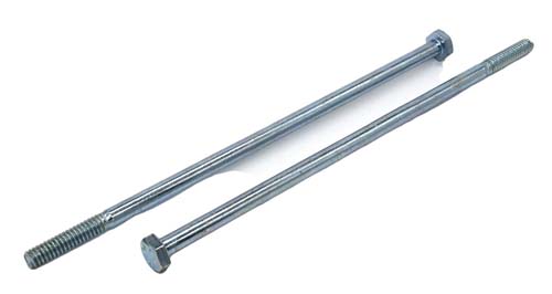 1/4-20 X 7 ZINC PLATED HEX HEAD BOLT A307 GRADE A