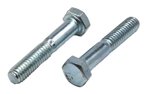 5/16-18 X 1-3/4 ZINC PLATED HEX HEAD BOLT A307 GRADE A
