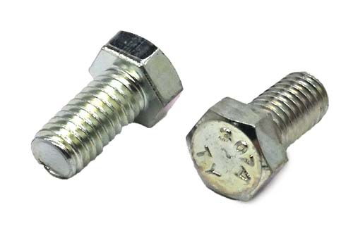 3/8-16 X 3/4 ZINC PLATED HEX HEAD BOLT A307 GRADE A