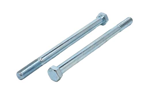 3/8-16 X 5-1/2 ZINC PLATED HEX HEAD BOLT A307 GRADE A