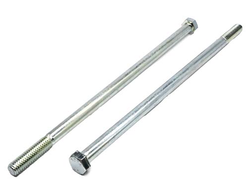 3/8-16 X 9 ZINC PLATED HEX HEAD BOLT A307 GRADE A