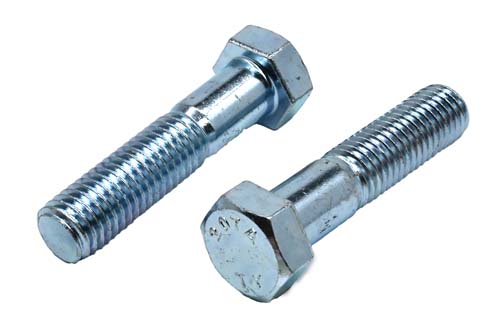 5/8-11 X 2-3/4 ZINC PLATED HEX HEAD BOLT A307 GRADE A