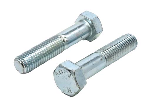 5/8-11 X 3 ZINC PLATED HEX HEAD BOLT A307 GRADE A