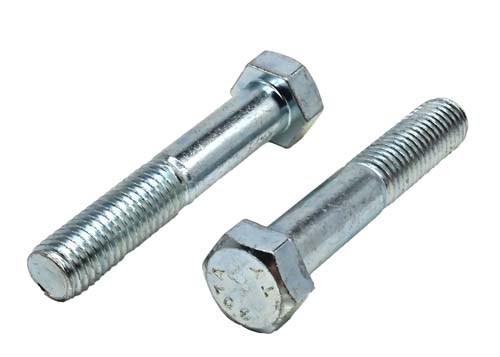 5/8-11 X 3-1/2 ZINC PLATED HEX HEAD BOLT A307 GRADE A