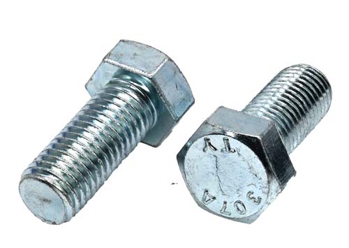3/4-10 X 1-3/4 ZINC PLATED HEX HEAD BOLT A307 GRADE A