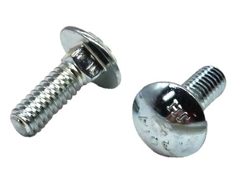 1/4-20 X 3/4 ZINC PLATED CARRIAGE BOLT A307 GRADE A