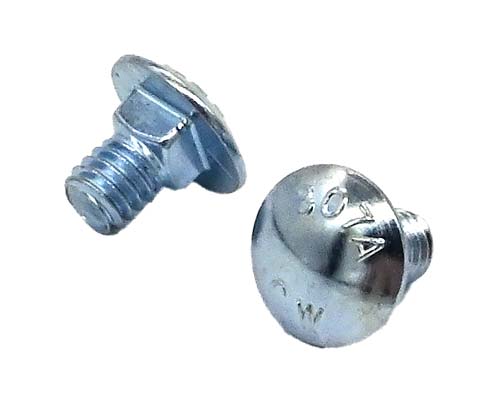 5/16-18 X 1/2 ZINC PLATED CARRIAGE BOLT A307 GRADE A