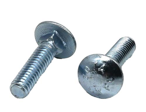 5/16-18 X 1-1/4 ZINC PLATED CARRIAGE BOLT A307 GRADE A