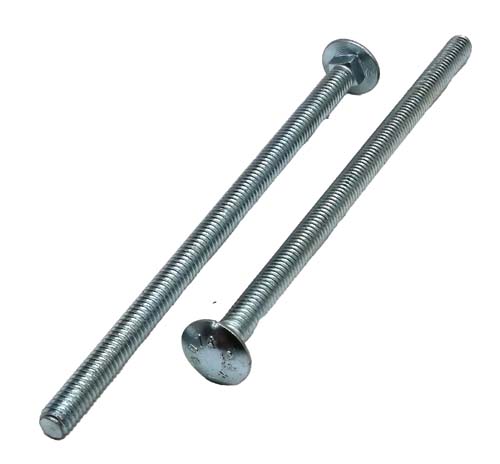 5/16-18 X 7 ZINC PLATED CARRIAGE BOLT A307 GRADE A