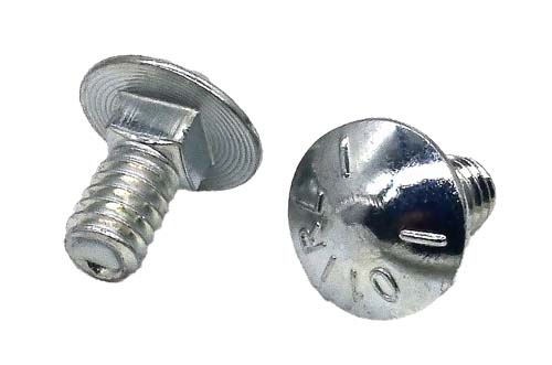 1/4-20 X 1/2 ZINC PLATED CARRIAGE BOLT GRADE 5