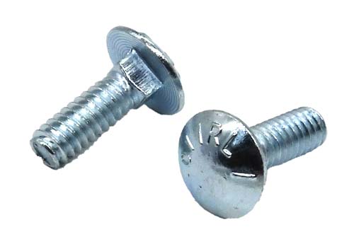 1/4-20 X 3/4 ZINC PLATED CARRIAGE BOLT GRADE 5