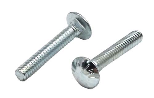 1/4-20 X 1-1/4 ZINC PLATED CARRIAGE BOLT GRADE 5