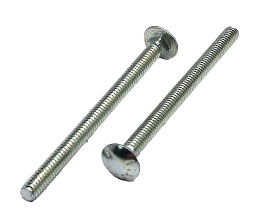 1/4-20 X 3 ZINC PLATED CARRIAGE BOLT GRADE 5