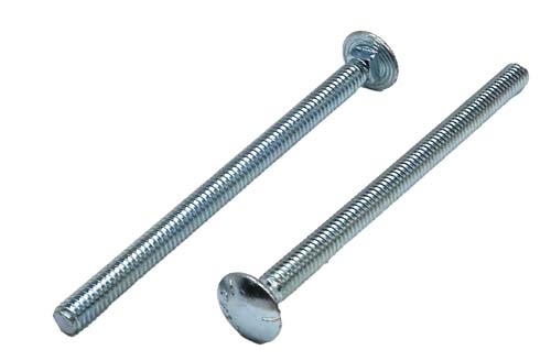 1/4-20 X 4 ZINC PLATED CARRIAGE BOLT GRADE 5