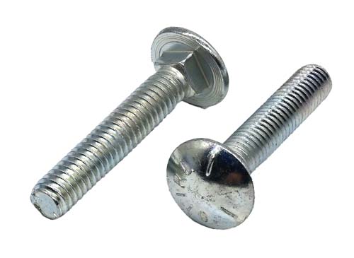 5/16-18 X 1-3/4 ZINC PLATED CARRIAGE BOLT GRADE 5