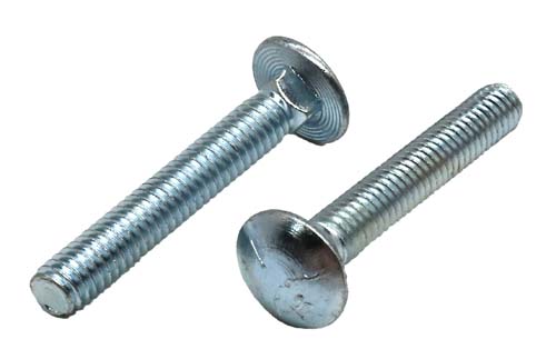 5/16-18 X 2 ZINC PLATED CARRIAGE BOLT GRADE 5