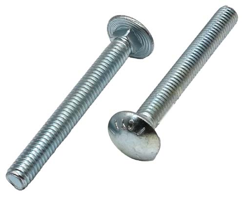 5/16-18 X 2-3/4 ZINC PLATED CARRIAGE BOLT GRADE 5