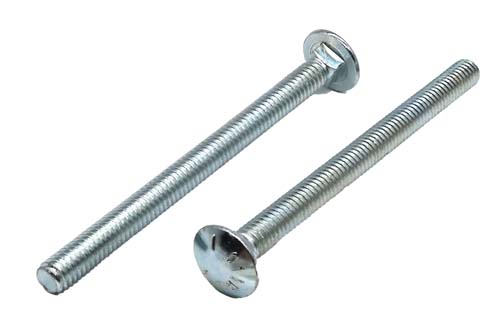 5/16-18 X 4 ZINC PLATED CARRIAGE BOLT GRADE 5