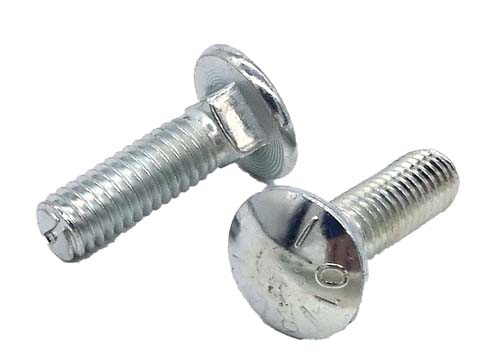 3/8-16 X 1-1/4 ZINC PLATED CARRIAGE BOLT GRADE 5