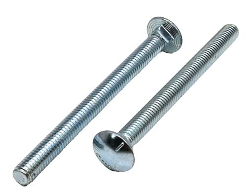 F-41468 3/8-16 X 4-1/2 ZINC PLATED CARRIAGE BOLT GRADE 5