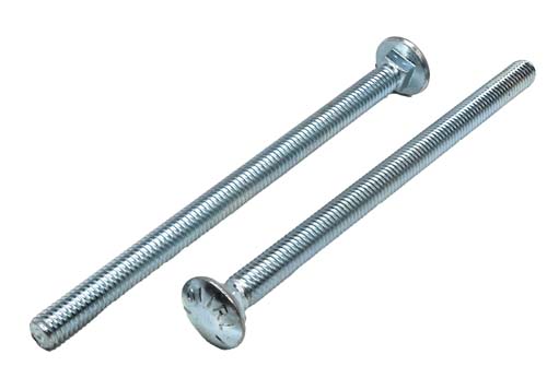 3/8-16 X 6 ZINC PLATED CARRIAGE BOLT GRADE 5