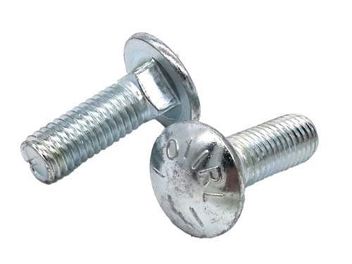 1/2-13 X 1-1/2 ZINC PLATED CARRIAGE BOLT GRADE 5