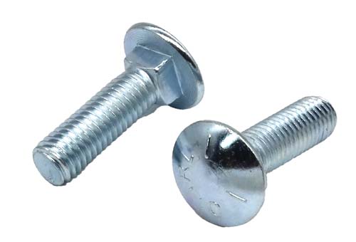 1/2-13 X 1-3/4 ZINC PLATED CARRIAGE BOLT GRADE 5