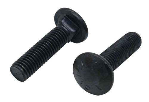 5/8-11 X 2-1/2 PLAIN FINISH CARRIAGE BOLT GRADE 5