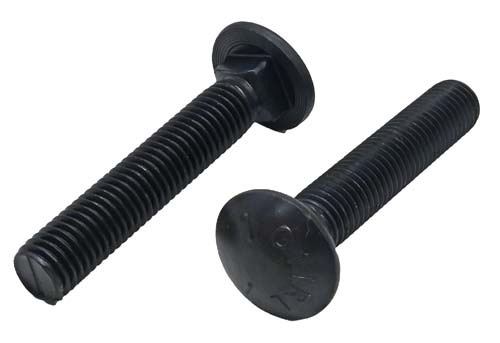 5/8-11 X 3-1/2 PLAIN FINISH CARRIAGE BOLT GRADE 5