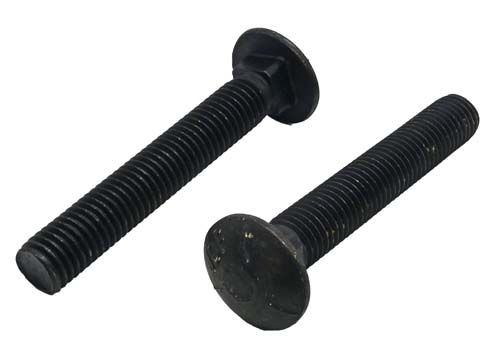 5/8-11 X 4-1/2 PLAIN FINISH CARRIAGE BOLT GRADE 5