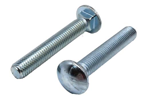 5/8-11 X 3-1/2 ZINC PLATED CARRIAGE BOLT GRADE 5