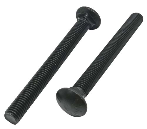 5/8-11 X 6 PLAIN FINISH CARRIAGE BOLT GRADE 5