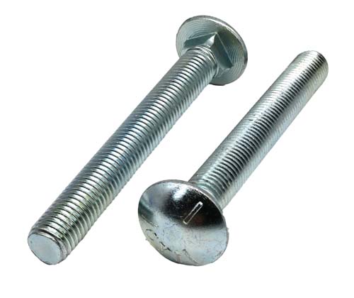 3/4-10 X 2 ZINC PLATED CARRIAGE BOLT GRADE 5