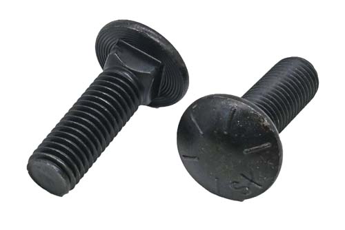 1/2-13 X 1-1/2 PLAIN FINISH CARRIAGE BOLT GRADE 8