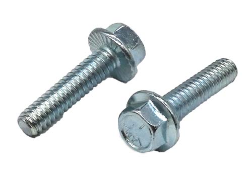 F-41771 5/16-18 X 3/4 ZINC PLATED SERRATED FLANGE BOLT GRADE 5