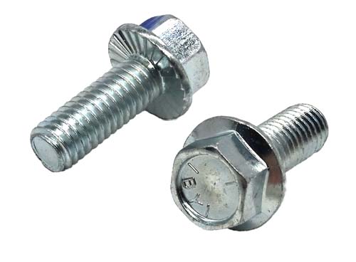 3/8-16 X 1 ZINC PLATED SERRATED FLANGE BOLT (FT) GRADE 5