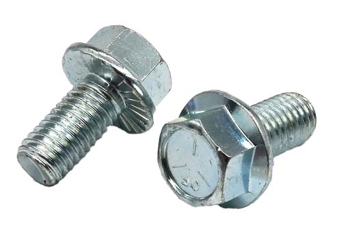 1/2-13 X 3/4 ZINC PLATED SERRATED FLANGE BOLT GRADE 5
