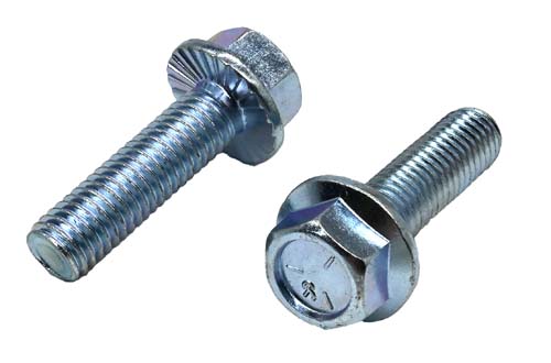1/2-13 X 1-1/2 ZINC PLATED SERRATED FLANGE BOLT GRADE 5