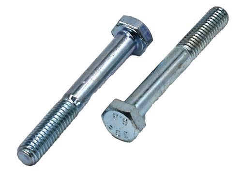M6-1.00 X 45MM ZINC PLATED HEX HEAD BOLT GRADE 8.8