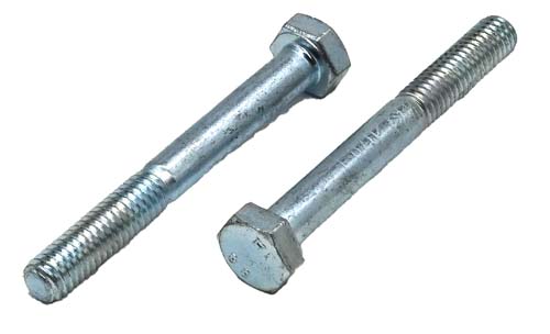 M6-1.00 X 50MM ZINC PLATED HEX HEAD BOLT GRADE 8.8